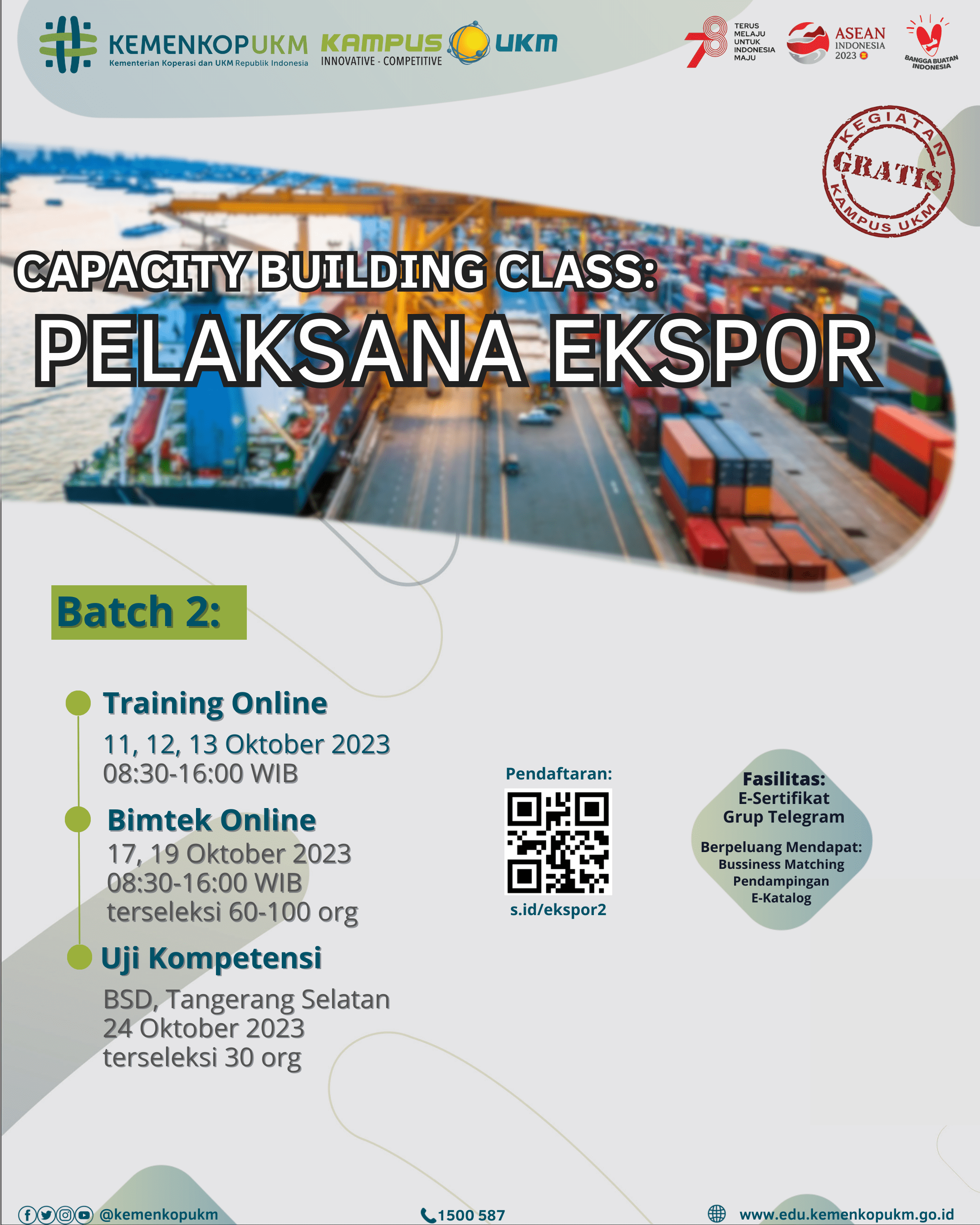 Training Pelaksana Ekspor oleh Kampus UKM