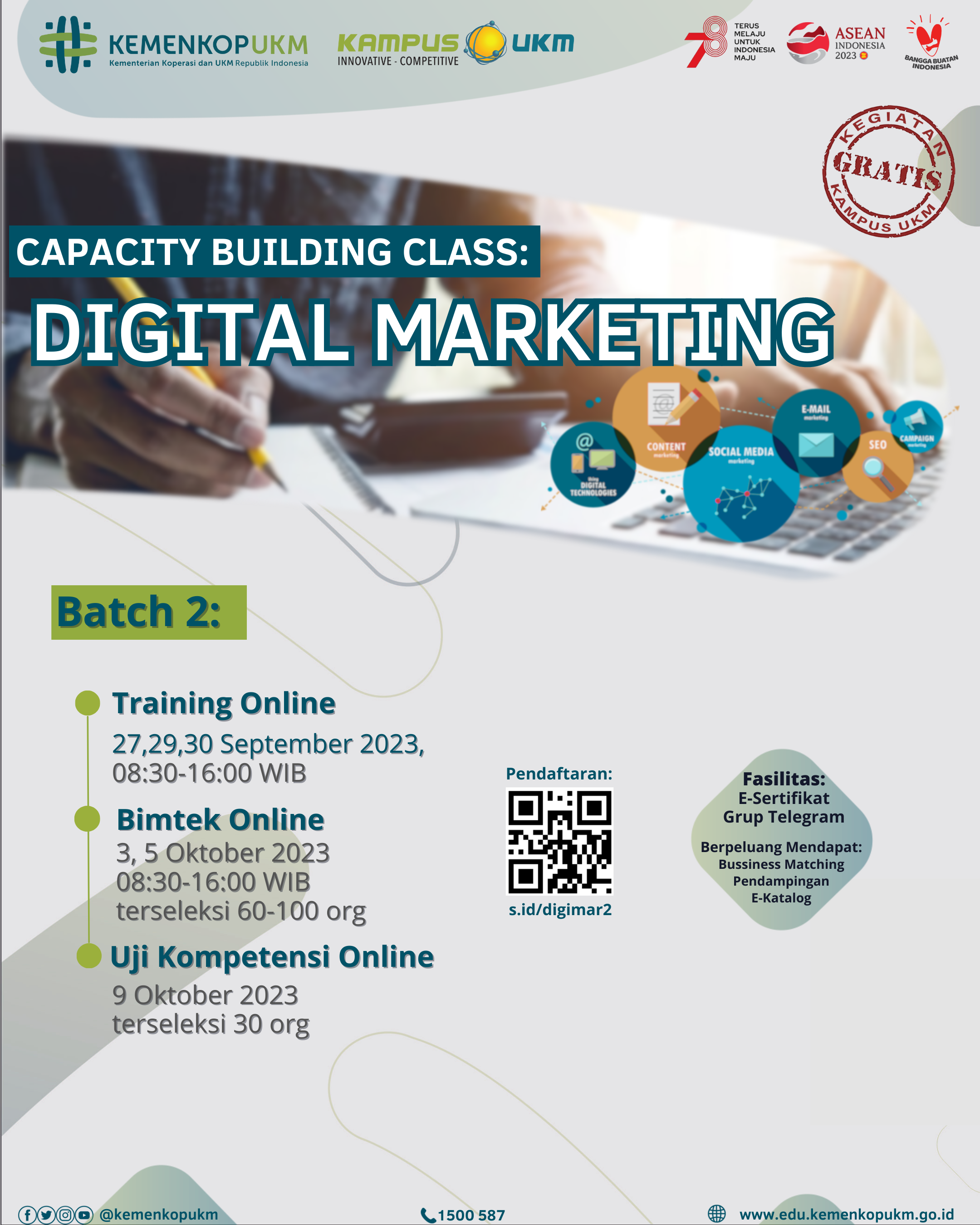 Training Digital Marketing oleh Kampus UKM