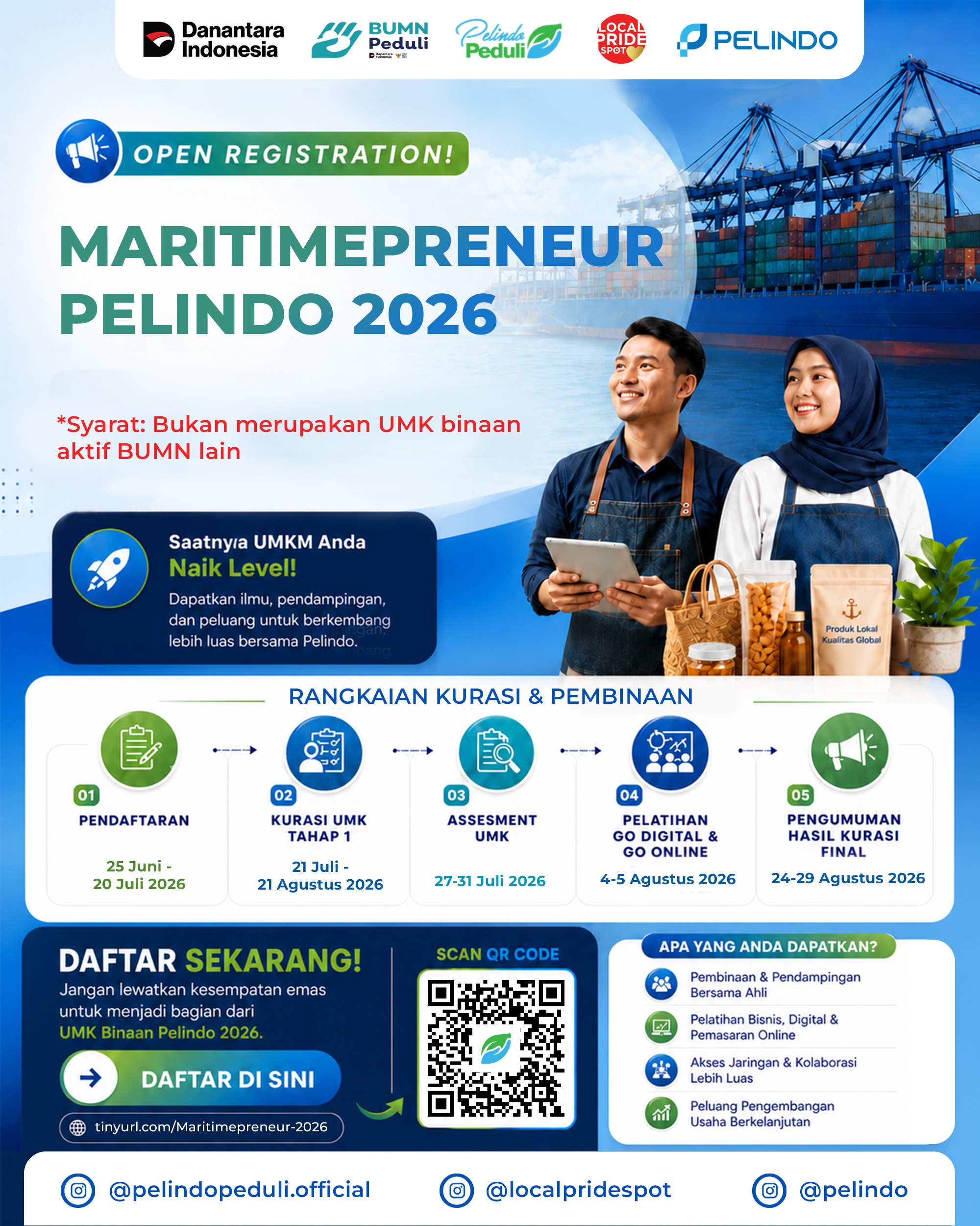 Maritimepreneur Pelindo 2026 Resmi Dibuka