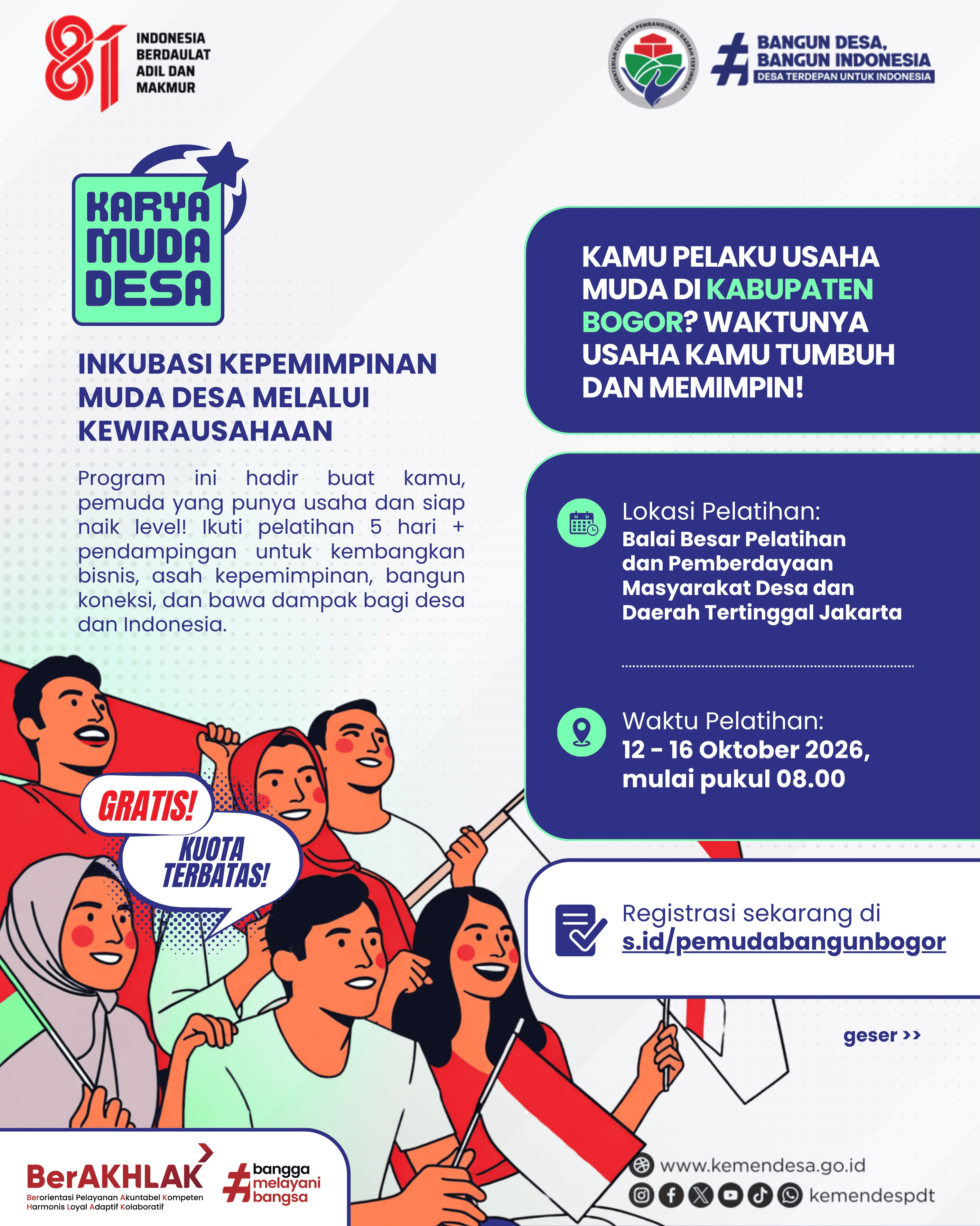 Karya Muda Desa Kabupaten Bogor