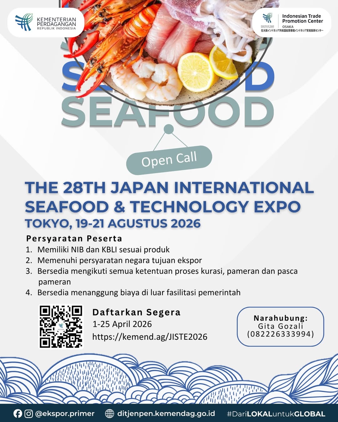 Japan International Seafood & Technology Expo (JISTE) 2026