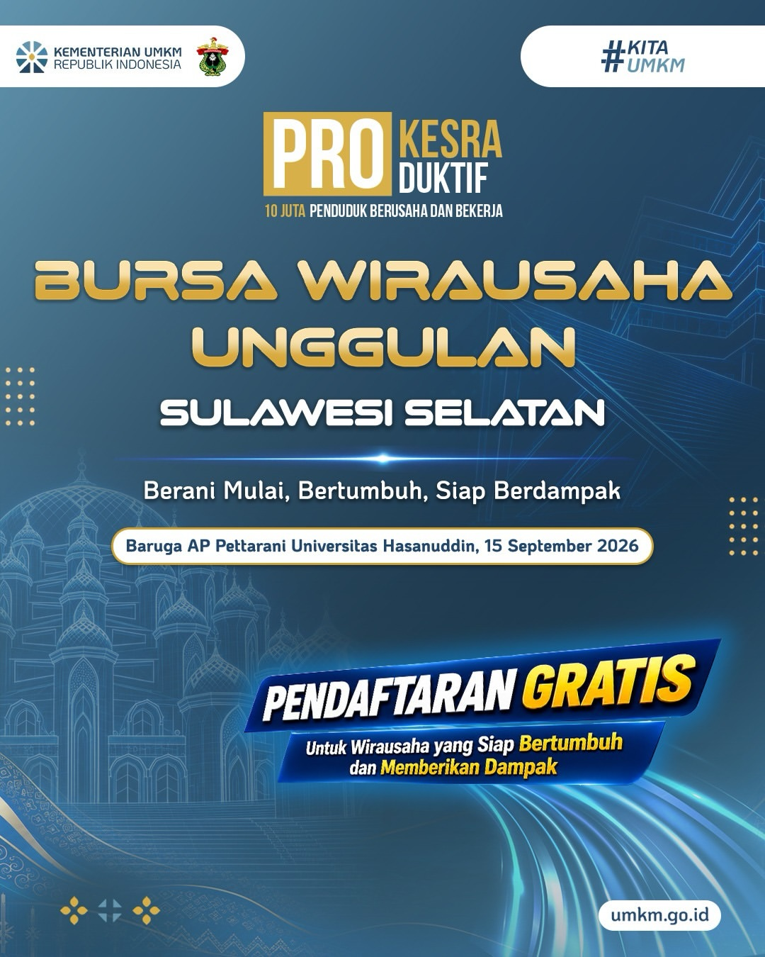 Bursa Wirausaha Unggulan Sulawesi Selatan